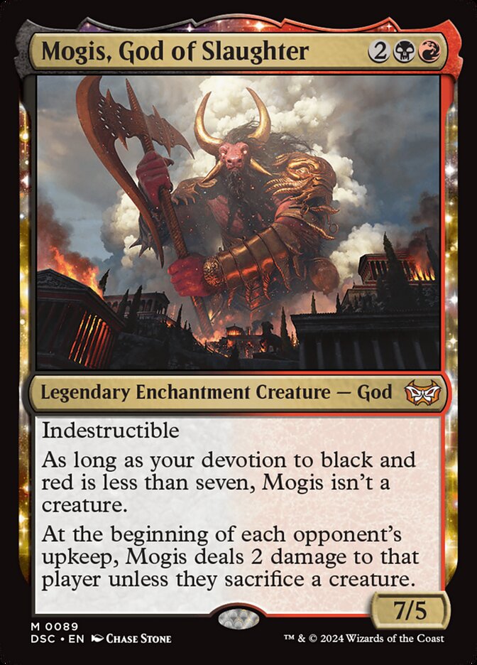 Mogis, God of Slaughter card front