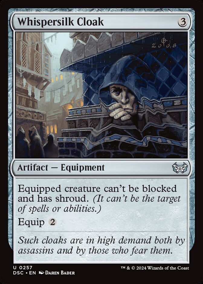 Whispersilk Cloak card front