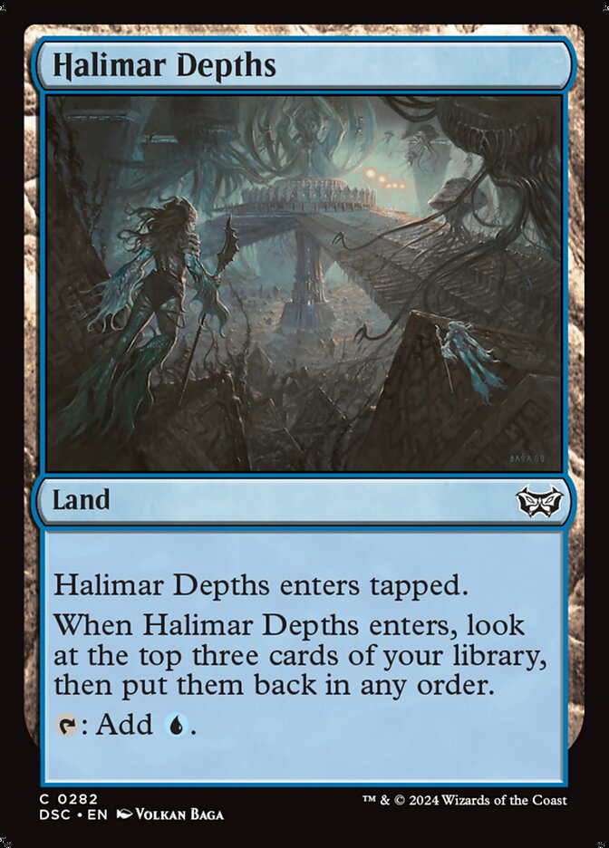 Halimar Depths card front