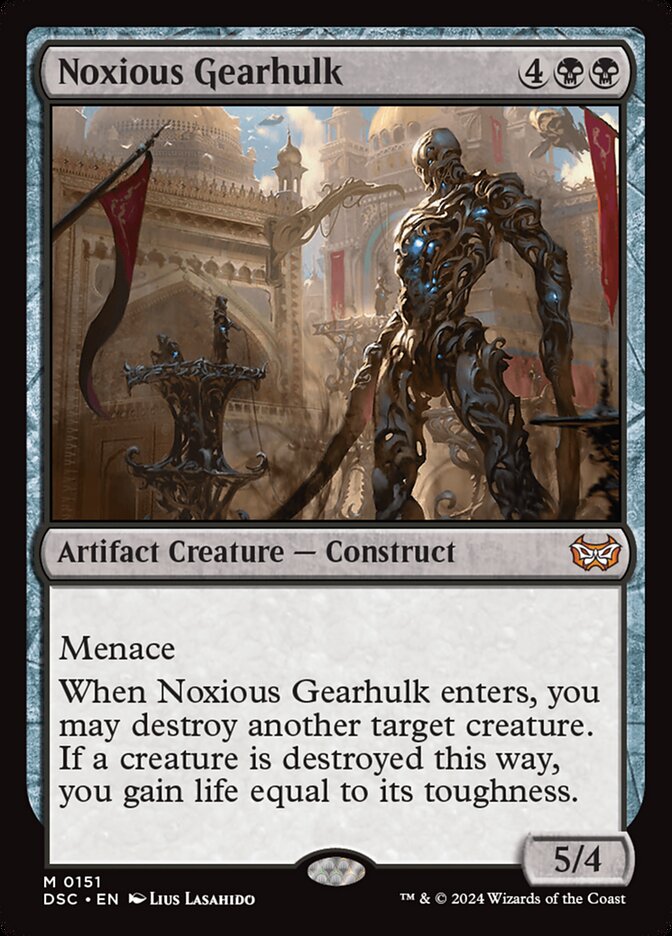 Noxious Gearhulk card front