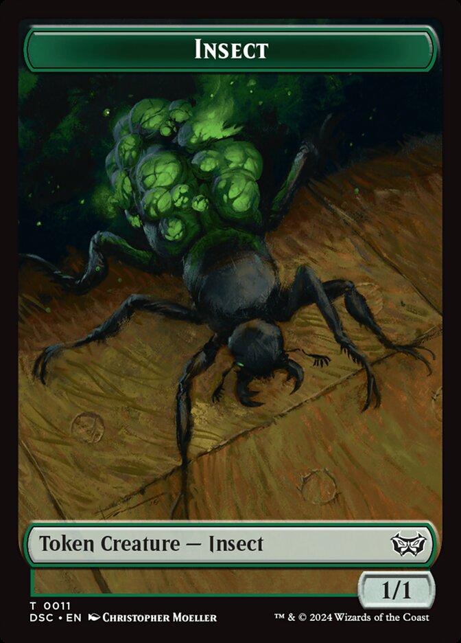 Insect card front
