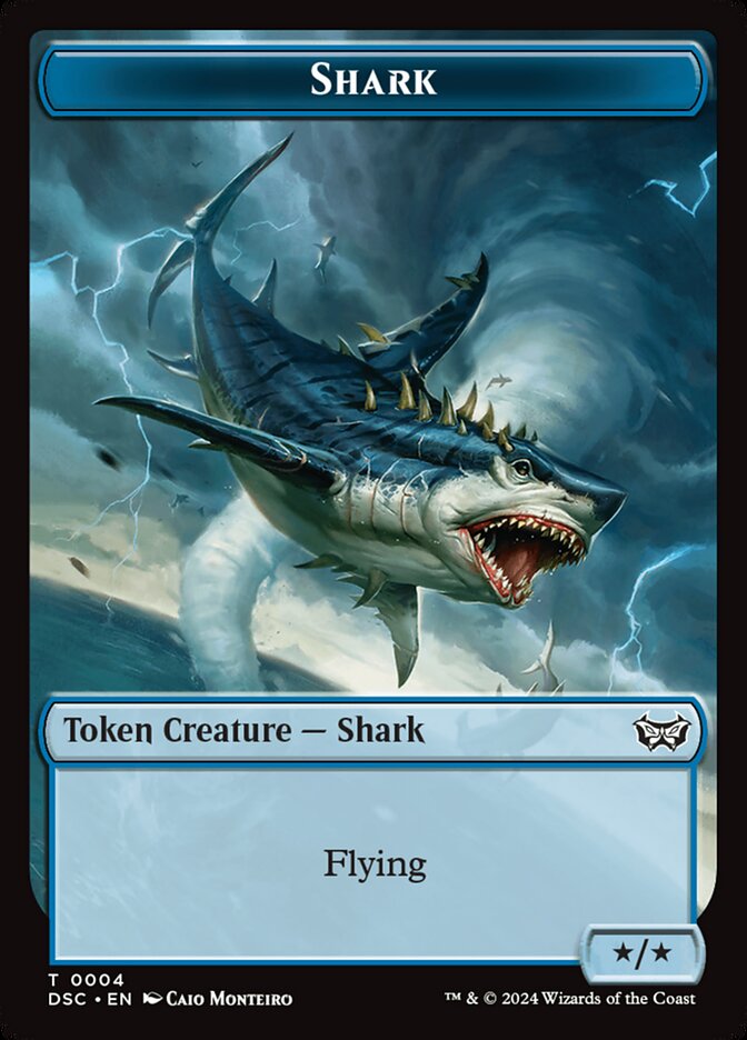 Shark card front