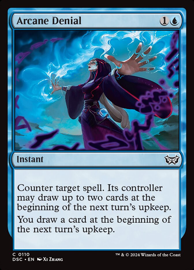 Arcane Denial card front