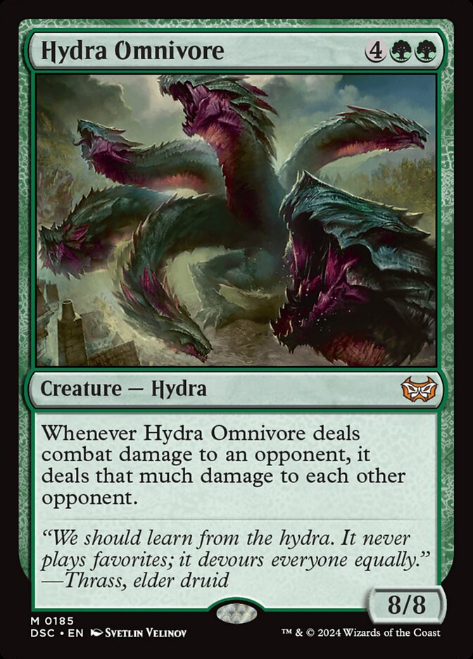 Hydra Omnivore card front