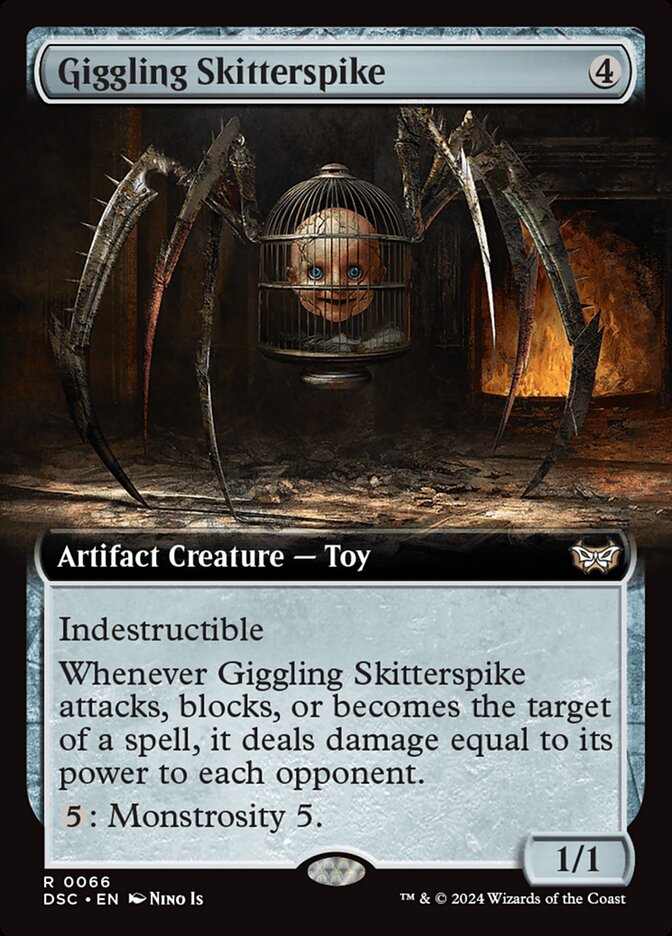Giggling Skitterspike card front