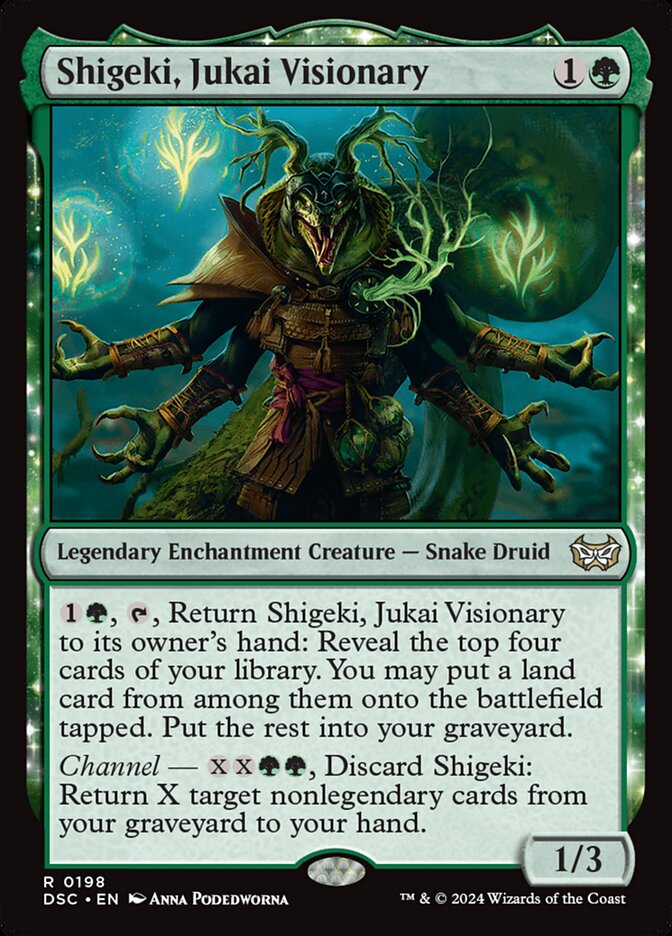 Shigeki, Jukai Visionary card front