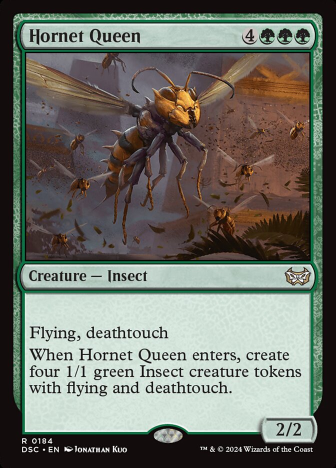 Hornet Queen card front