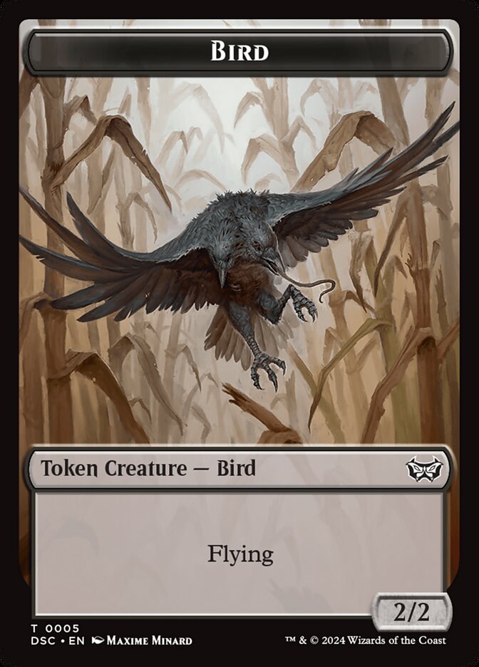 Bird card front