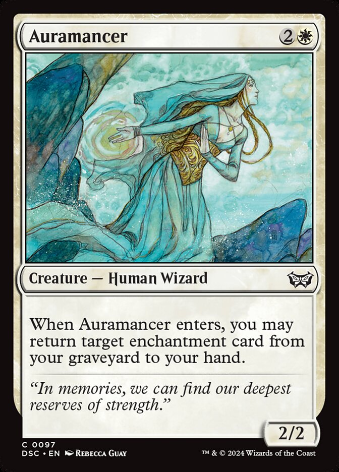 Auramancer card front