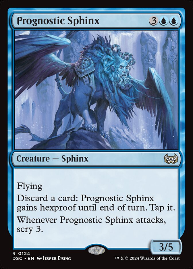 Prognostic Sphinx card front