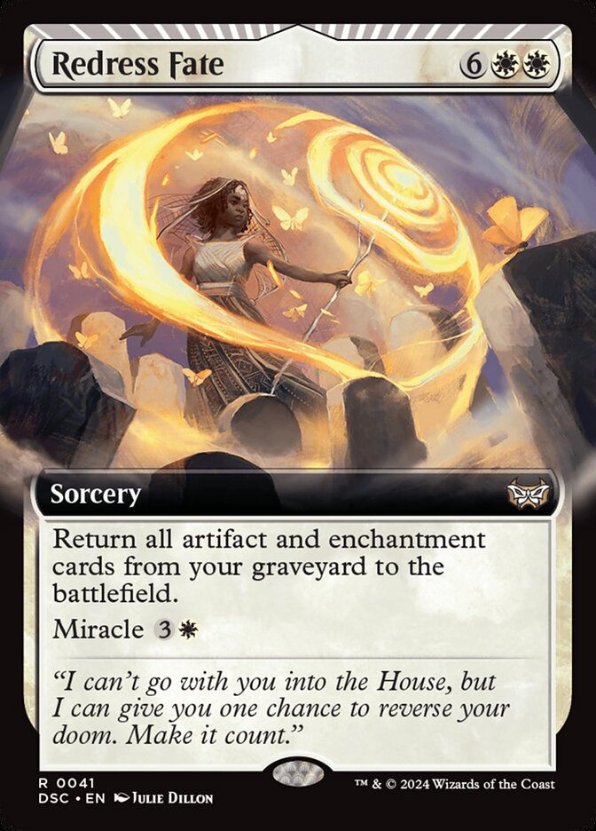 Redress Fate card front