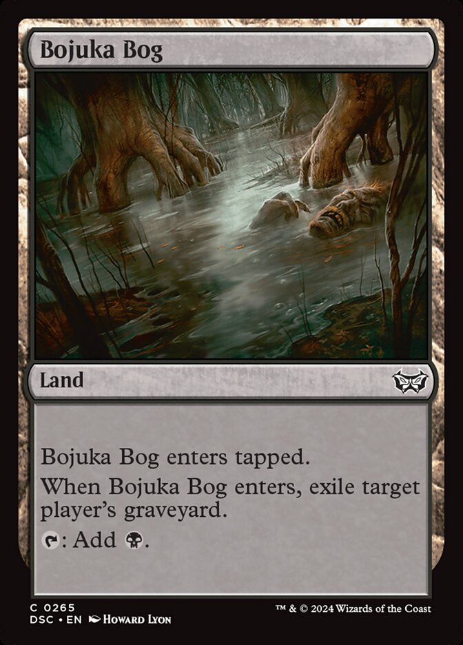 Bojuka Bog card front