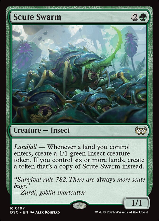 Scute Swarm card front