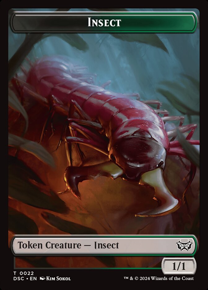 Insect card front