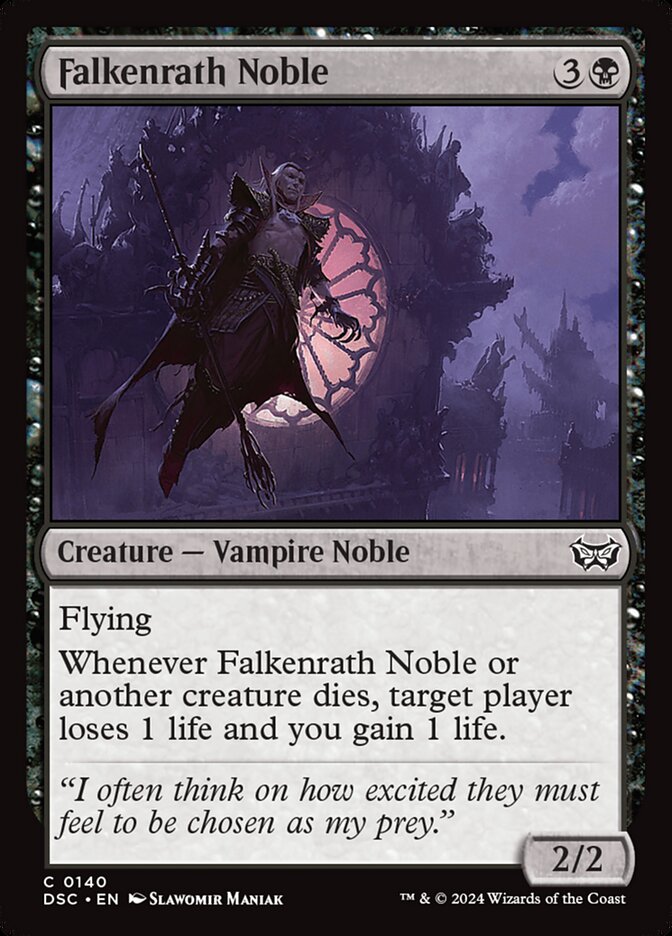 Falkenrath Noble card front