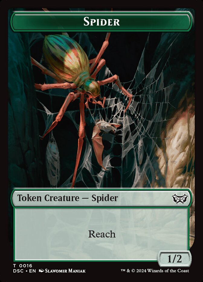Spider card front