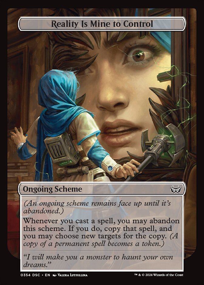 Reality Is Mine to Control card front