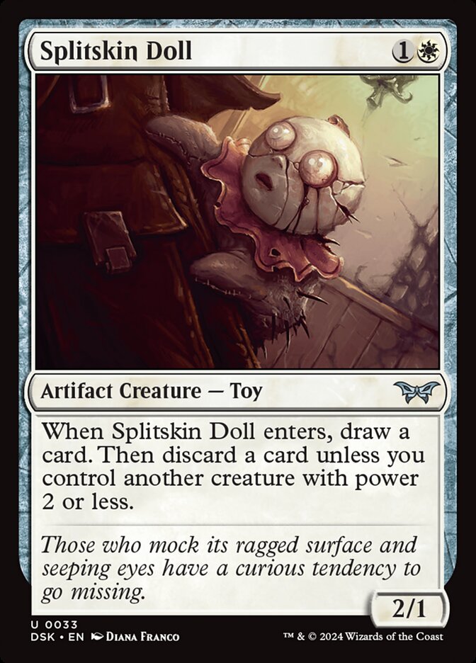 Splitskin Doll card front