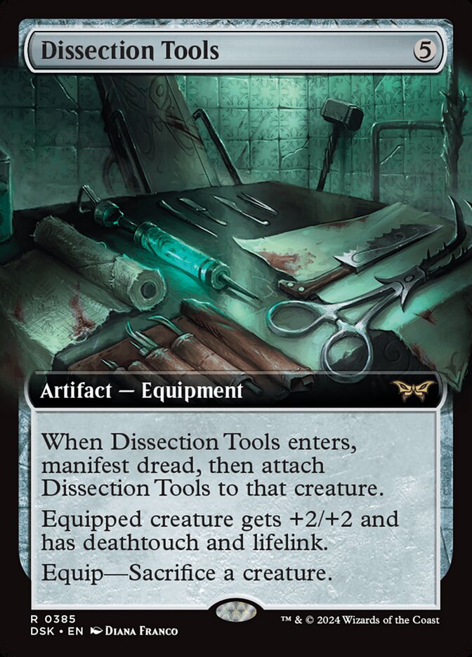 Dissection Tools card front