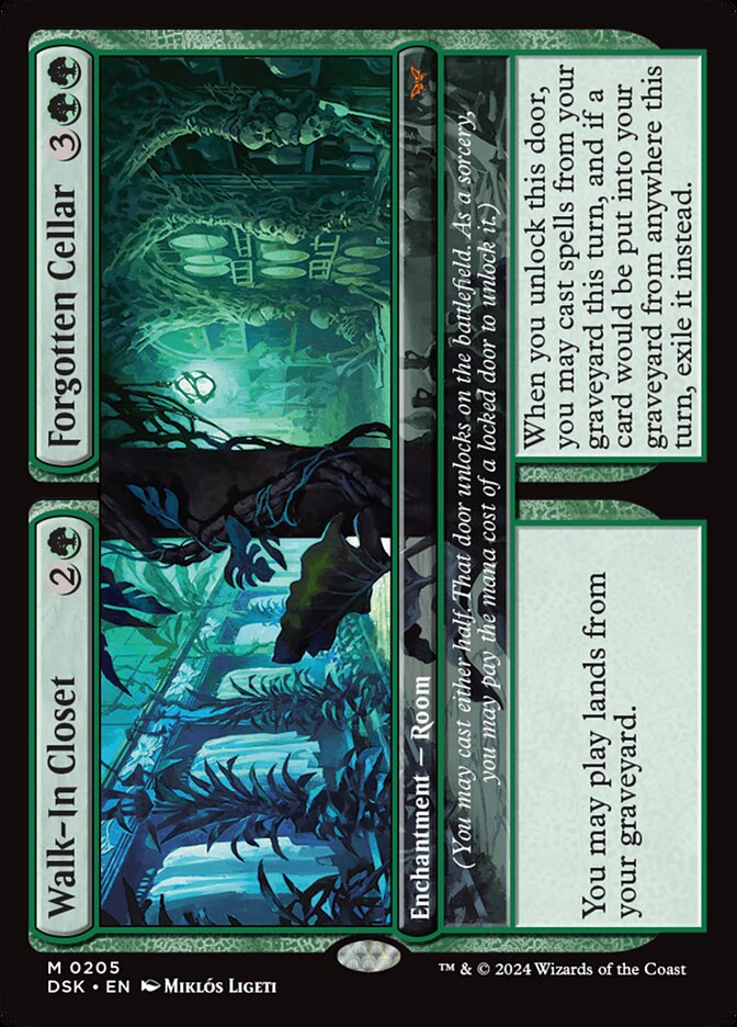Walk-In Closet card front