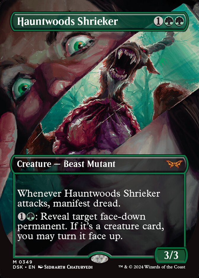 Hauntwoods Shrieker card front