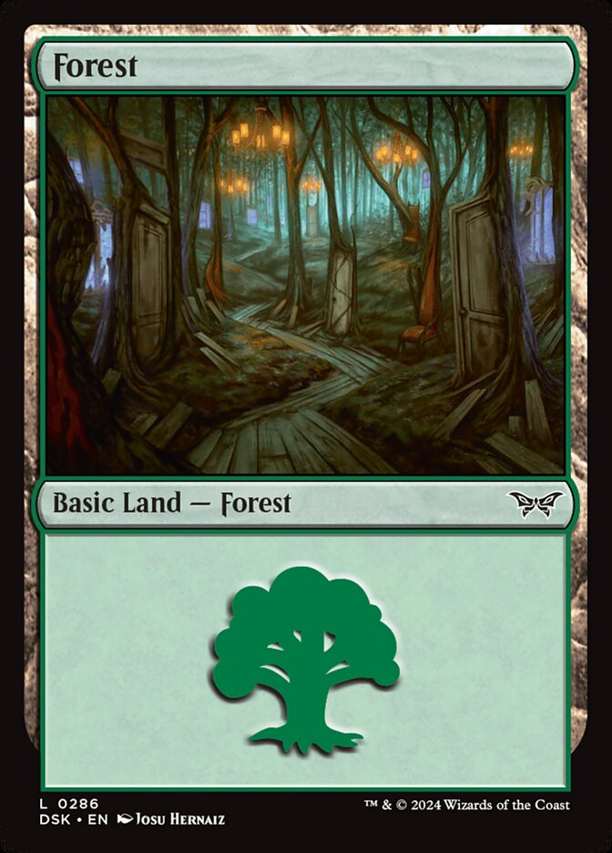 Forest card front