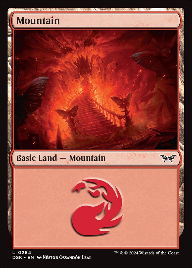 Mountain card front