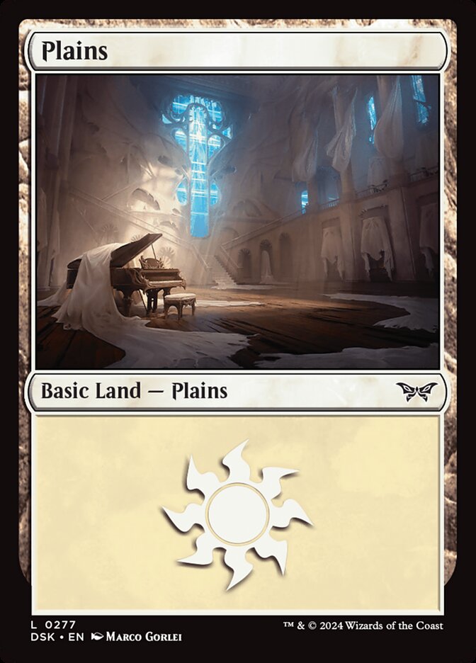 Plains card front