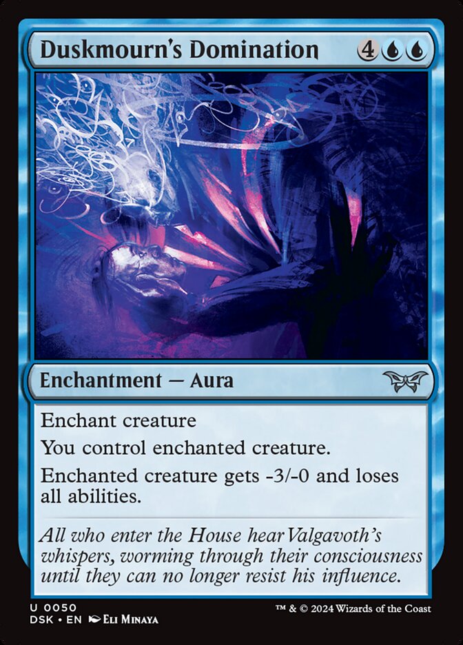 Duskmourn's Domination card front