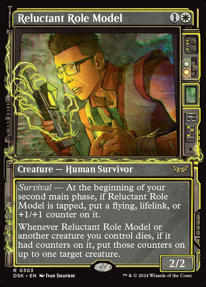 Reluctant Role Model card front