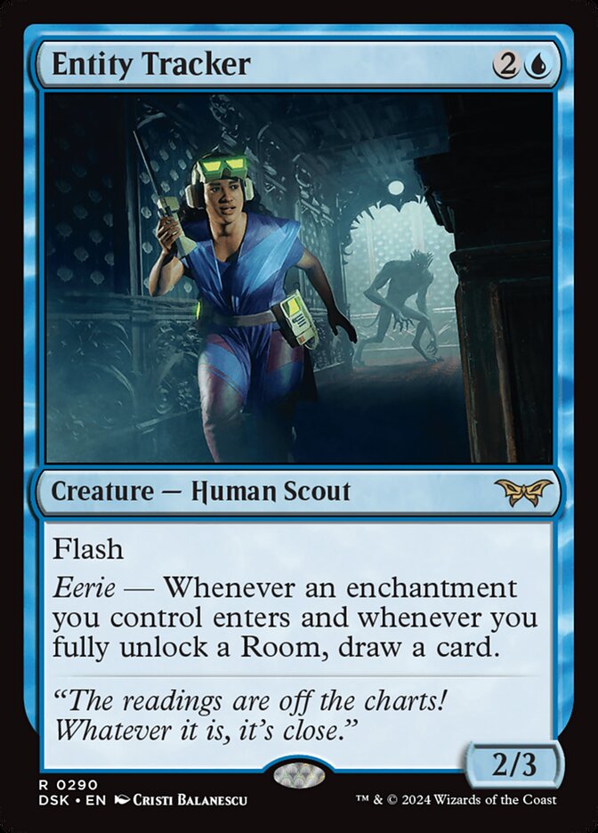 Entity Tracker card front