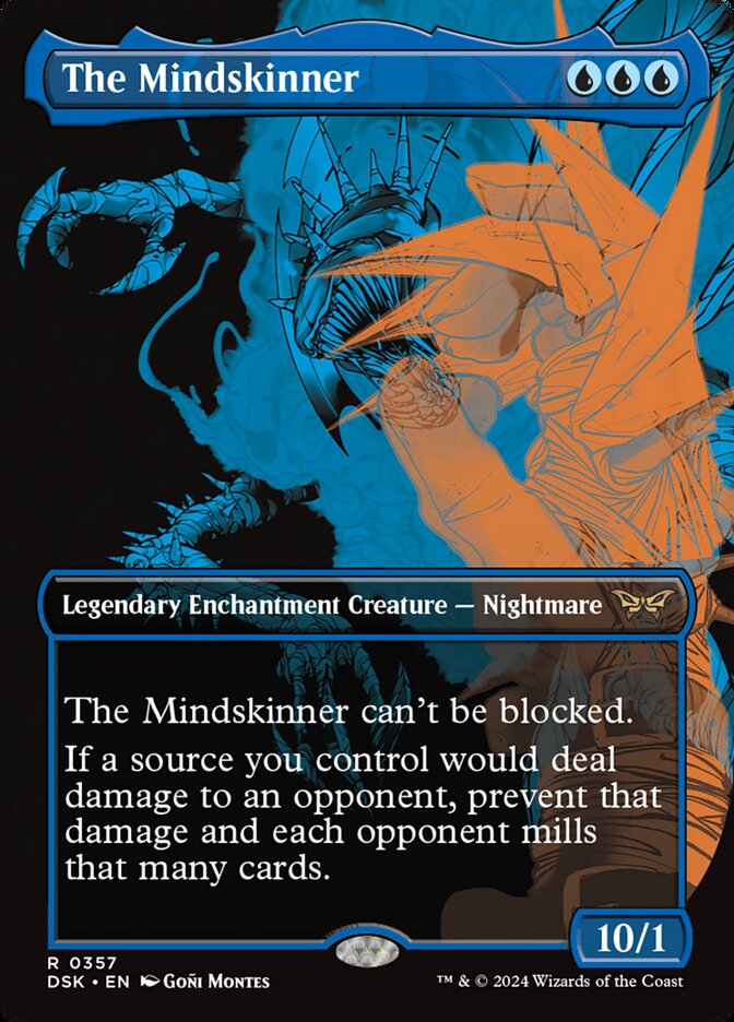 The Mindskinner card front