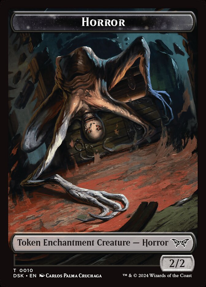 Horror card front