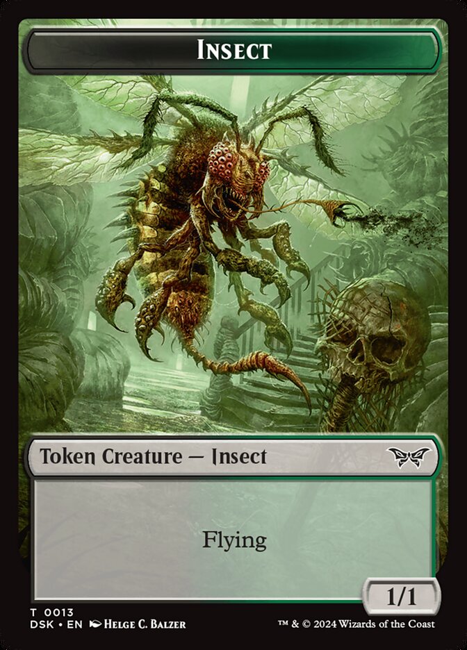 Insect card front