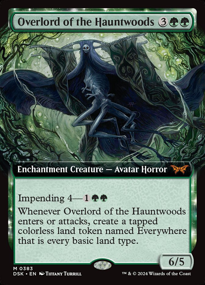 Overlord of the Hauntwoods card front