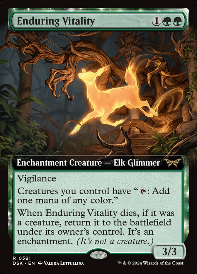 Enduring Vitality card front