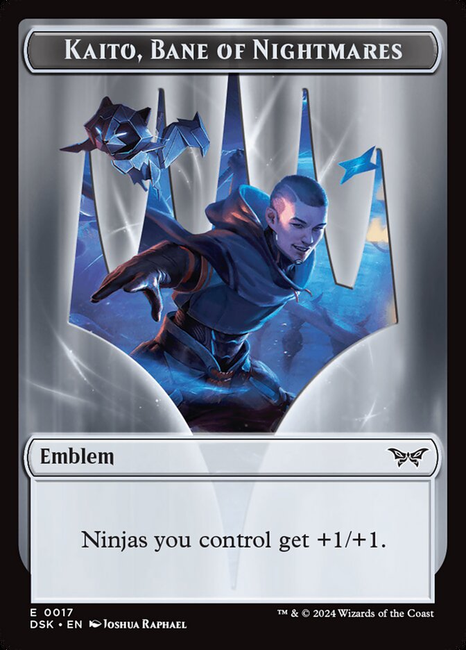 Kaito, Bane of Nightmares Emblem card front