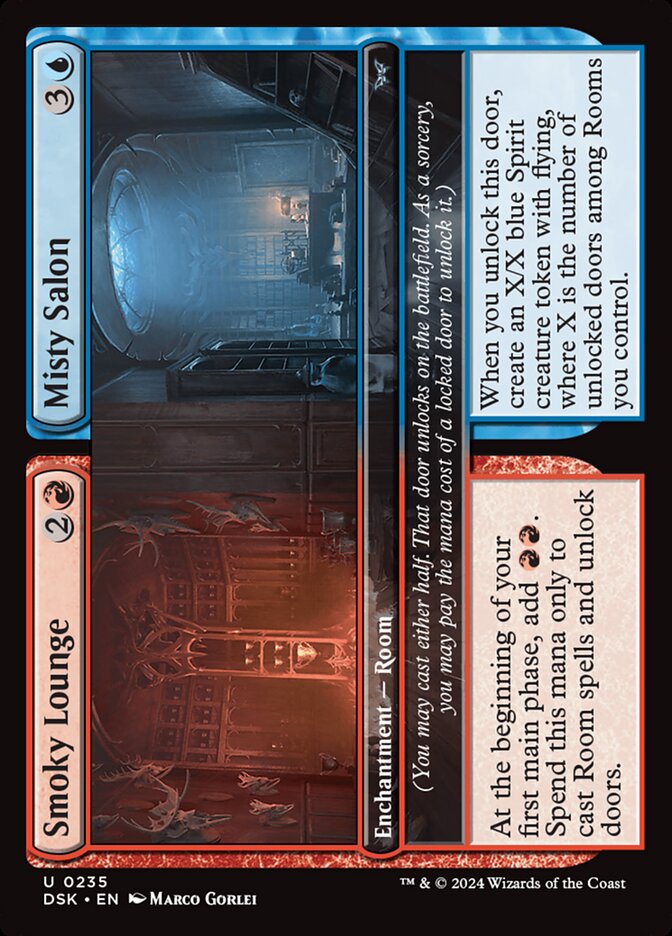 Smoky Lounge card front