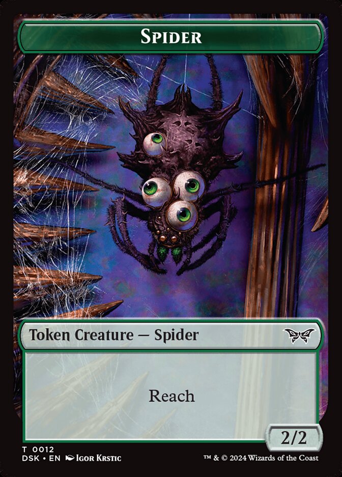 Spider card front