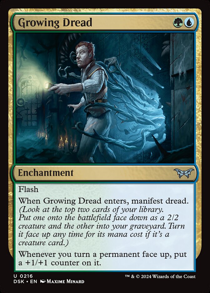 Growing Dread card front