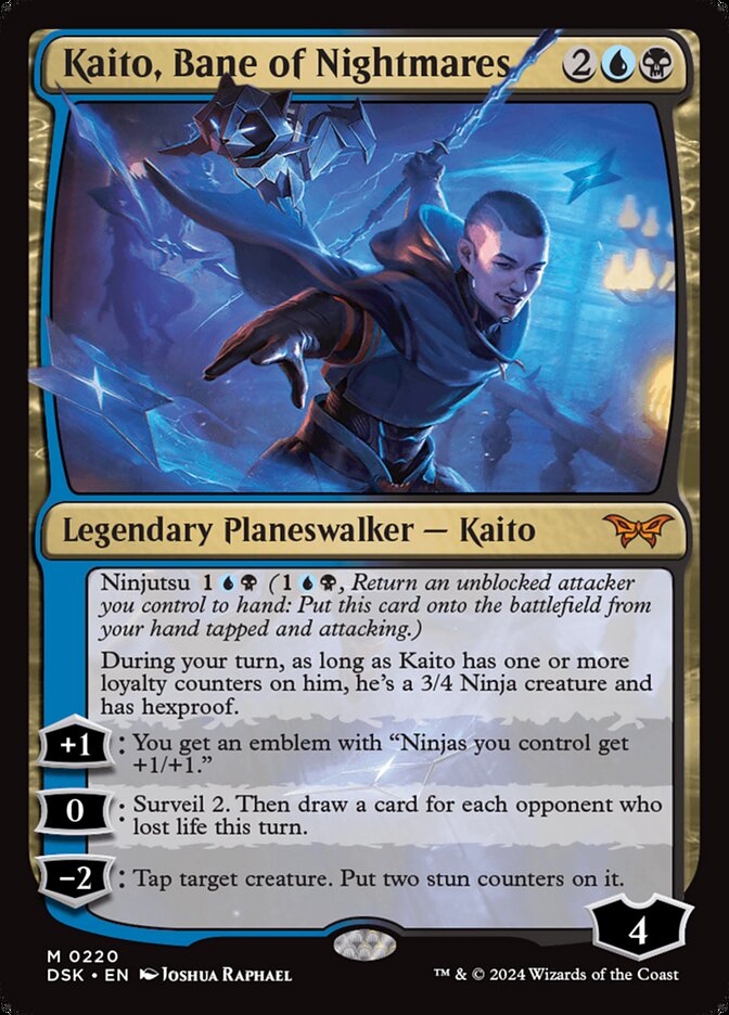 Kaito, Bane of Nightmares card front