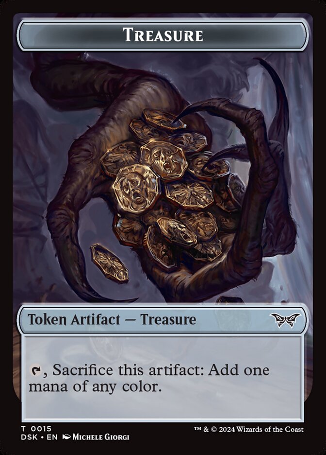 Treasure card front