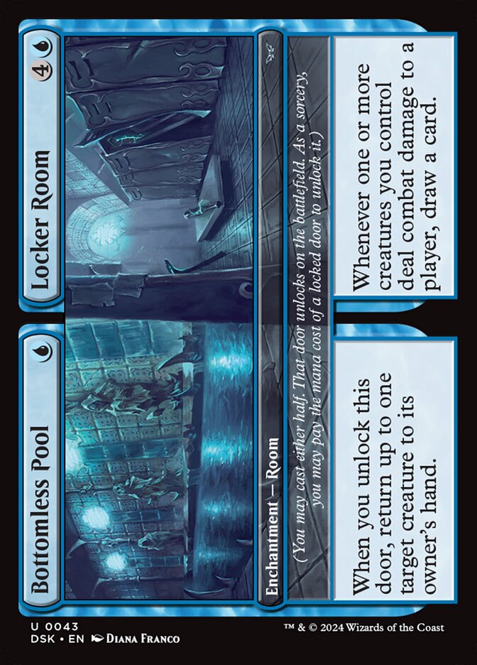 Bottomless Pool card front