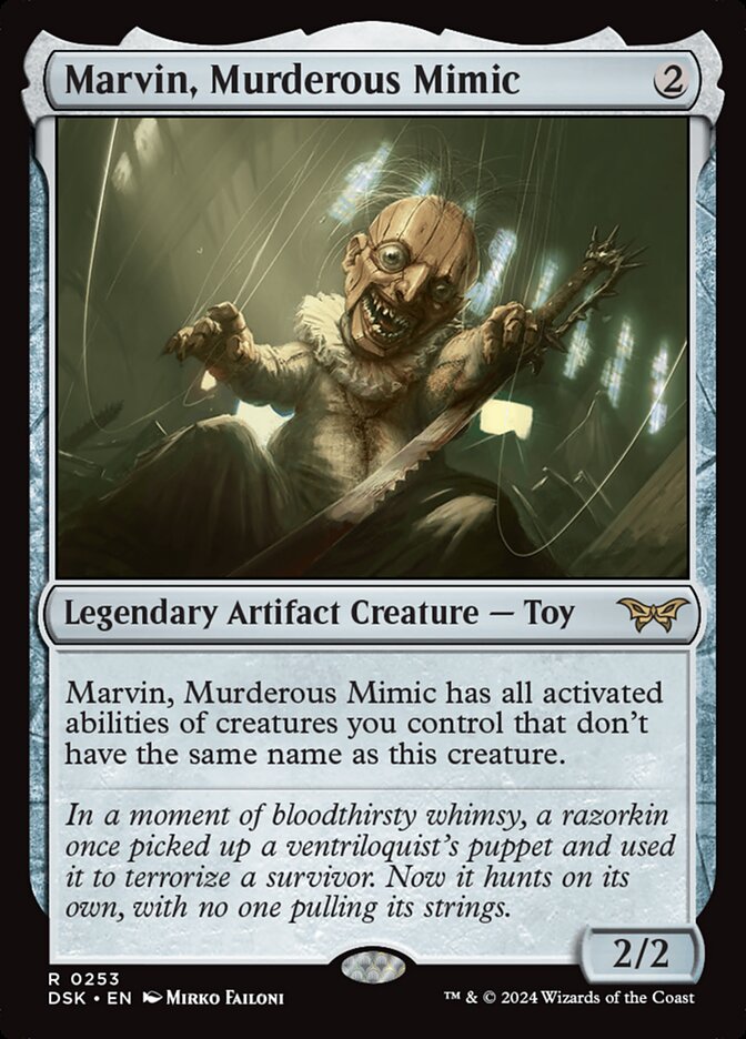 Marvin, Murderous Mimic card front