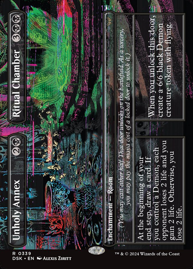 Unholy Annex card front
