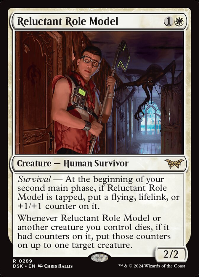 Reluctant Role Model card front