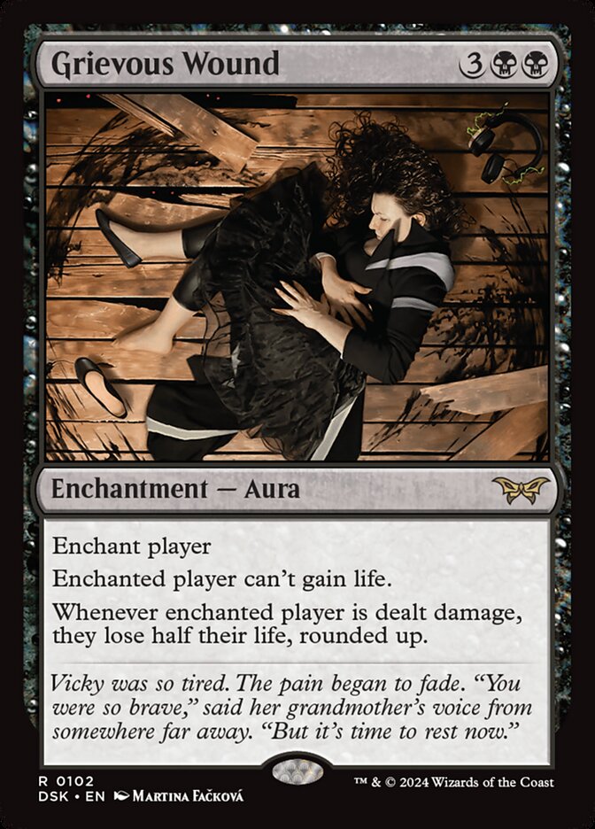Grievous Wound card front