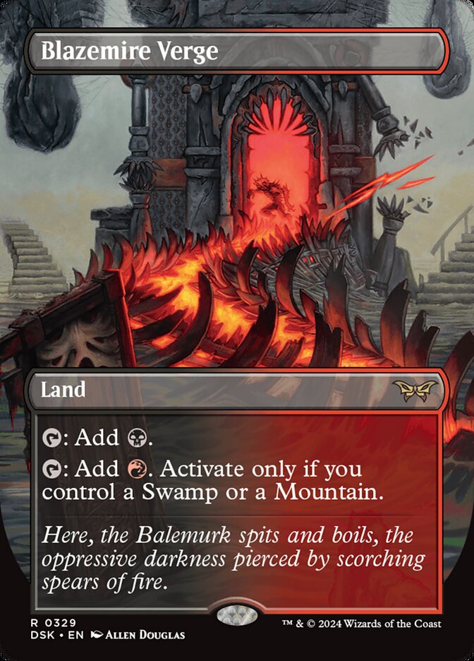 Blazemire Verge card front