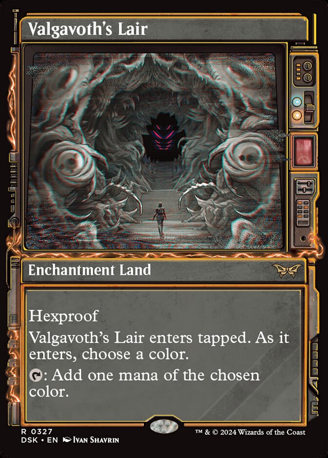 Valgavoth's Lair card front
