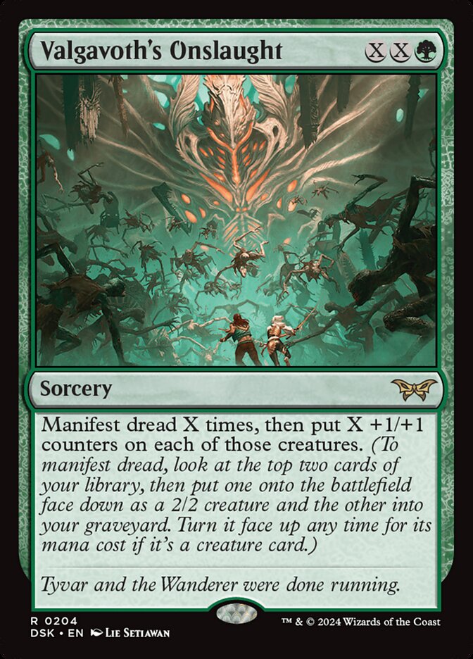 Valgavoth's Onslaught card front